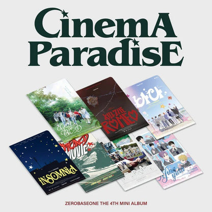 Zerobaseone - 4Th Mini Album [Cinema Paradise] (Zerose Ver.) - Random - CD