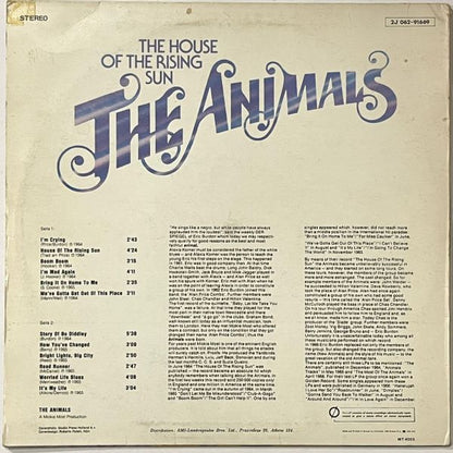 The Animals - The House Of The Rising Sun - LP - (Used Vinyl)