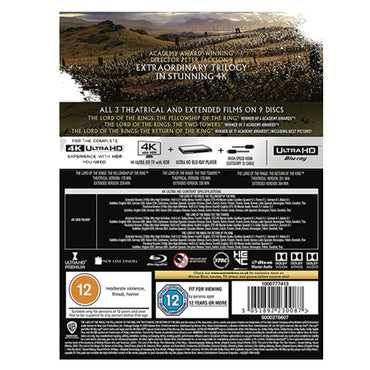 The Lord of the Rings: The Motion Picture Trilogy 4K Blu-ray