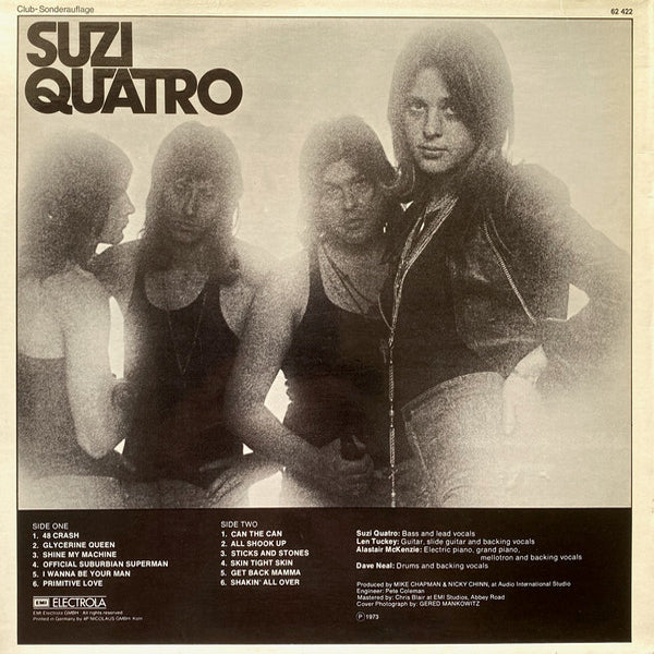 Suzi Quatro - Suzi Quatro - LP (Used Vinyl)