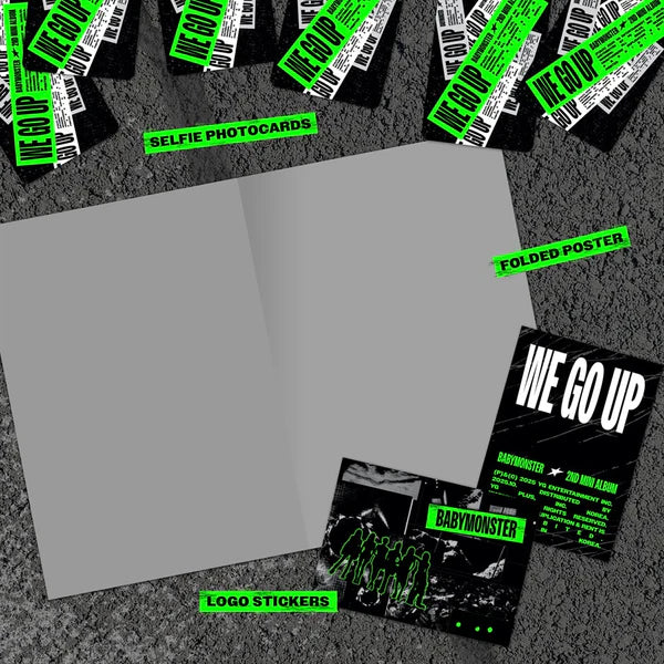 BABYMONSTER - 2nd MINI ALBUM [WE GO UP] (WE Ver.)
