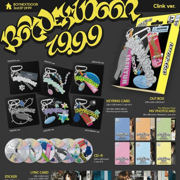 Boynextdoor - 3Rd Ep [19.99] (Clink Ver.)( 6 Versions) - Random - CD