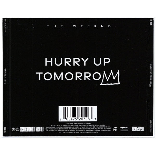 The Weeknd - Hurry Up Tomorrow - CD