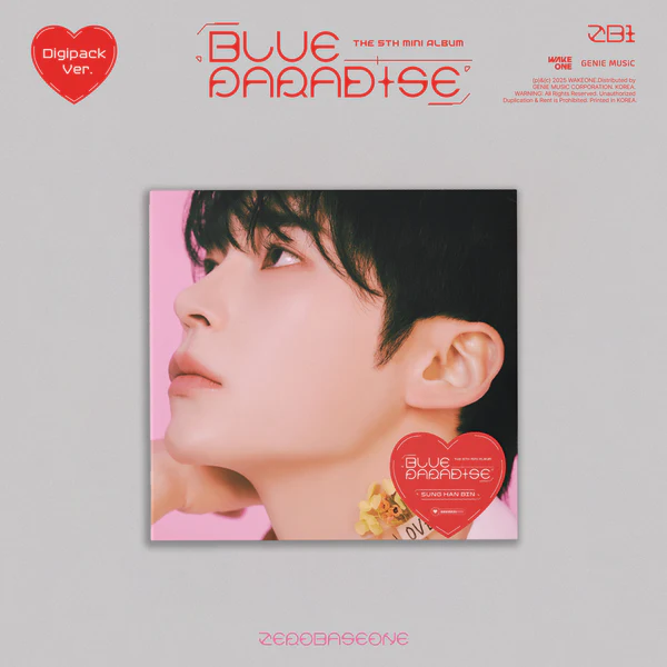 ZEROBASEONE - 5th Mini Album [BLUE PARADISE] - (Digipack Ver.)