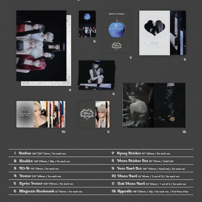 NMIXX - 1st Full Album [Blue Valentine] - CD