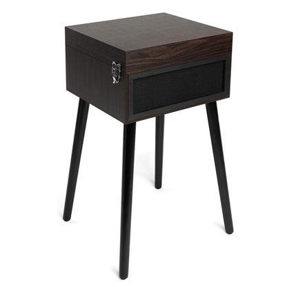 Victrola VTA-75-ESP Liberty 5-in-1 Turntable Music EntertainmentCenter with Bluetooth Wireless FM Radio USB Recorder Wood (Espresso)