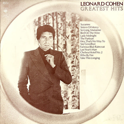 Leonard Cohen - Greatest Hits - LP (Used Vinyl)