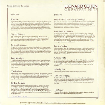 Leonard Cohen - Greatest Hits - LP (Used Vinyl)