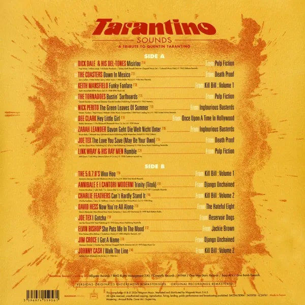 Various - Tarantino Sounds - A Tribute To Quentin Tarantino - LP