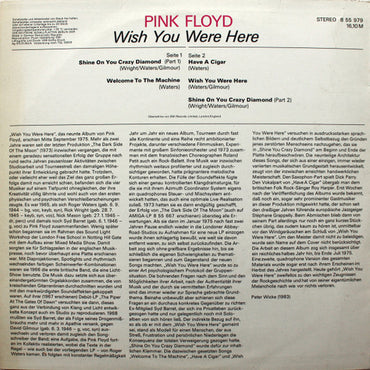 Pink Floyd - Wish You Were Here - LP (Used Vinyl)
