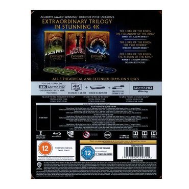 Lord Of The Rings Trilogy (Steelbook) - Blu-ray 4K