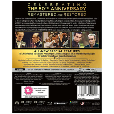 The Godfather Trilogy - 4K Bluray