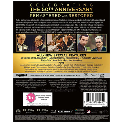 The Godfather Trilogy - 4K Bluray