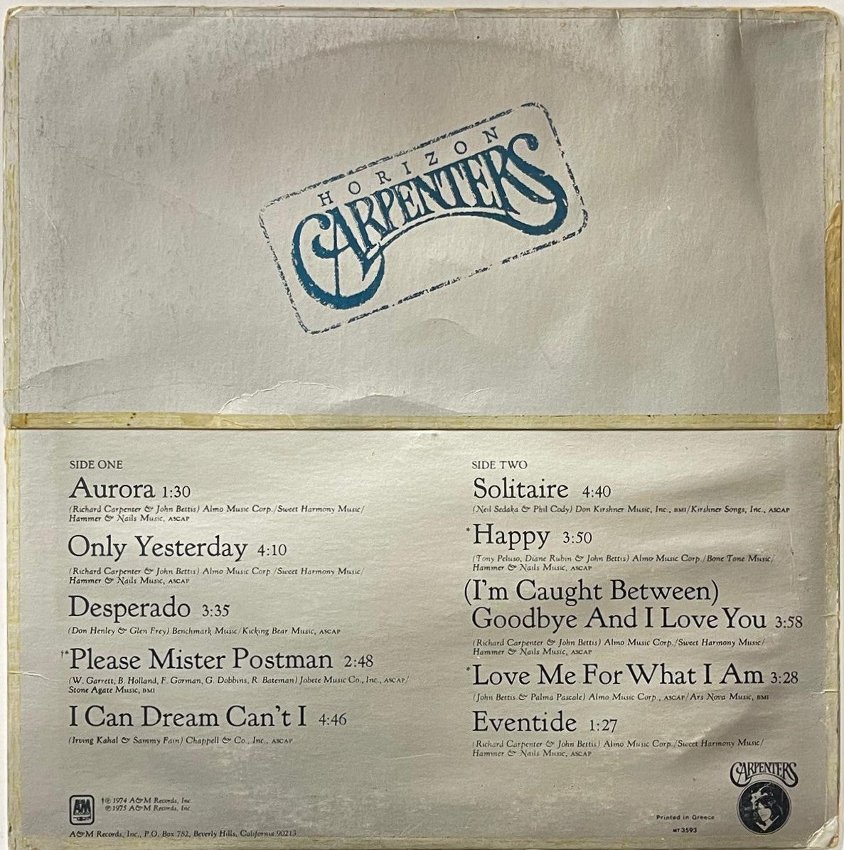 Carpenters - Horizon - LP - (Used Vinyl)