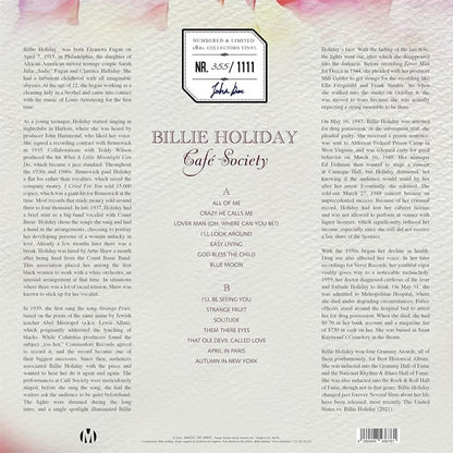 Billie Holiday - Café Society (Limited Edition White Vinyl)  - LP