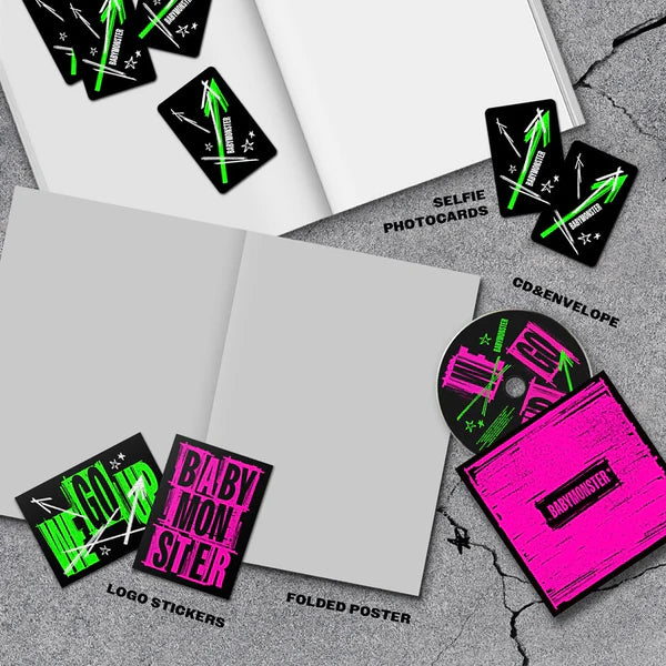 BABYMONSTER - 2nd MINI ALBUM [WE GO UP] (UP Ver.)