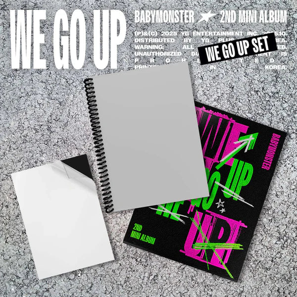 BABYMONSTER - 2nd MINI ALBUM [WE GO UP] (UP Ver.)