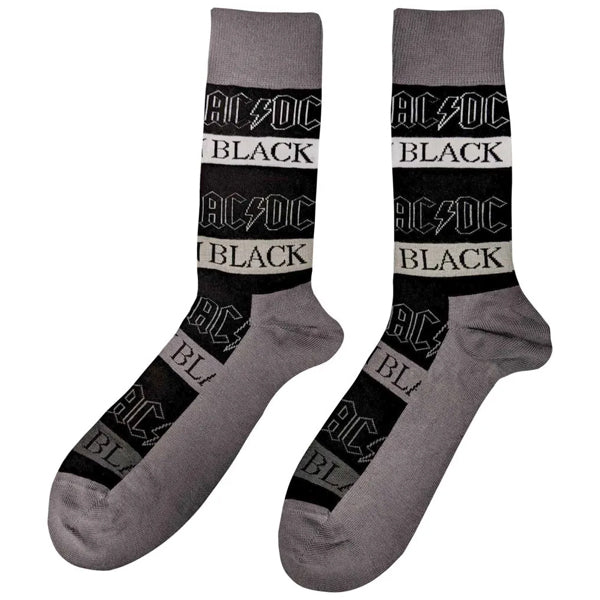 ACDC - Socks Back In Black - EU 40 - 45
