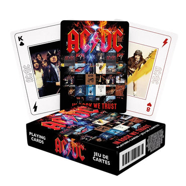 Ac/Dc- In Rock We Trust Playing Cards.  Shop now online in UAE