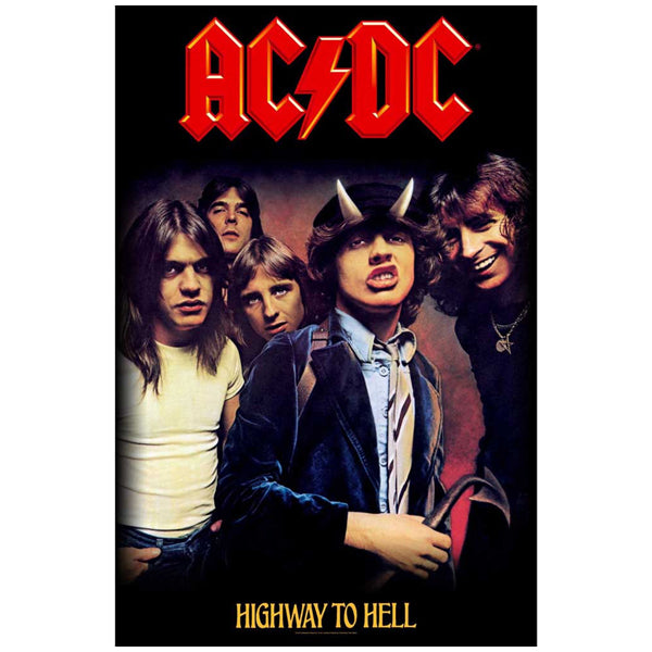 ACDC - Highway To Hell - Textile Poster