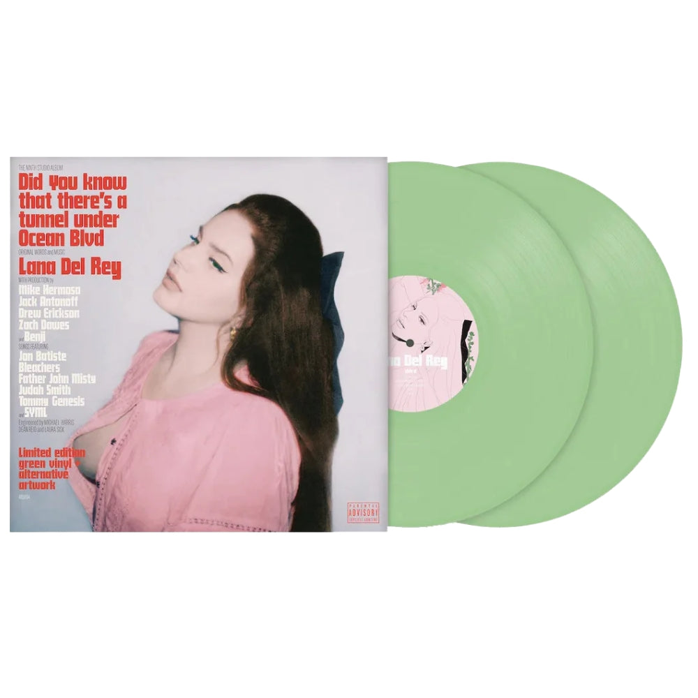 Lana Del Rey - Did You Know That There's A Tunnel Under Ocean Blvd (Limited Light Green Vinyl / Alt Cover) - 2LP