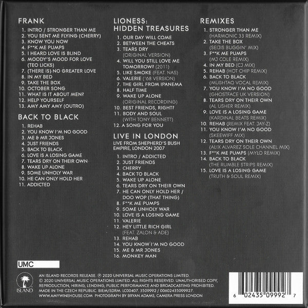 Amy Winehouse - The Collection - 5CD