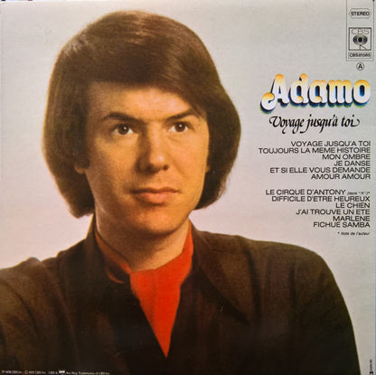 Adamo – Voyage Jusqu'à Toi - LP (Used Vinyl)