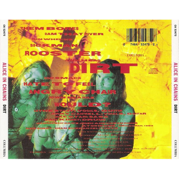 Alice In Chains - Dirt - CD
