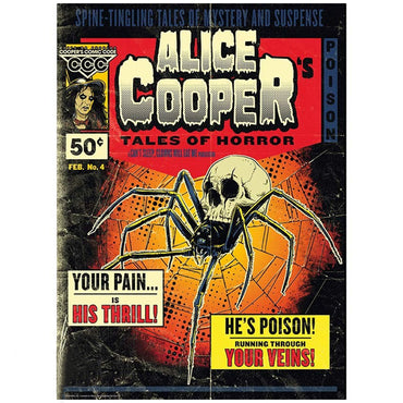 ALICE COOPER - Set 2 Posters Chibi 52x38 - Tales of Horror/Skull