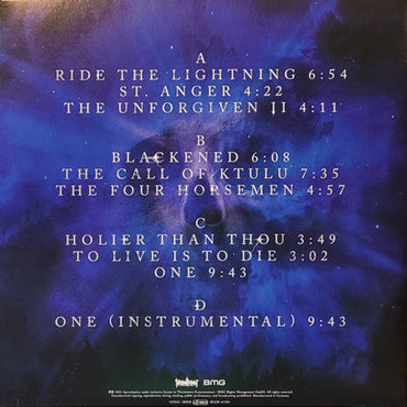 Apocalyptica: Plays Metallica - Vol. 2 (Limited Edition Translucent Blue Vinyl) - 2LP