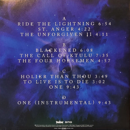 Apocalyptica: Plays Metallica - Vol. 2 (Limited Edition Translucent Blue Vinyl) - 2LP