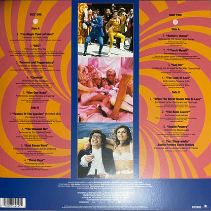 Various Artist - OST Austin Powers - International Man of Mystery (Limited Edition Pink & Orange Vinyl) - 2LP