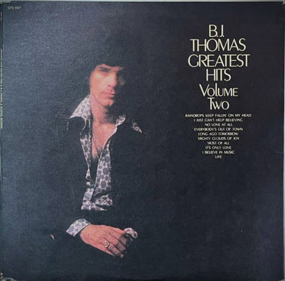 B.J. Thomas - Greatest Hits Volume 2 - LP (Used Vinyl)