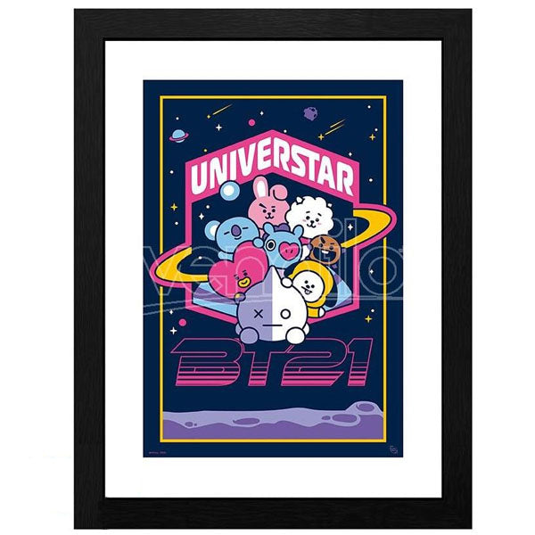 BT21 - Framed print "Universtar" (30x40)