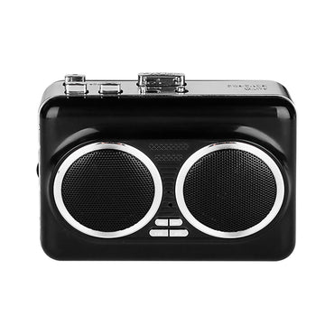 Echo Audio Cassette Player with built-in speaker ( The Jackson Walkman ) - Black