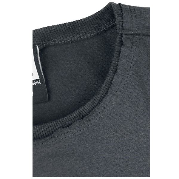 Tshirt - Wu-Tang Clan Logo Amplified Vintage Charcoal