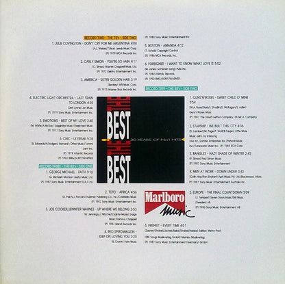 Various Artist - The Best Of The Best (30 Years Of No1 Hits) - 3LP (Used Vinyl)