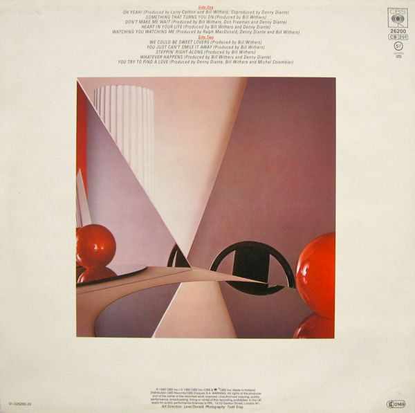 Bill Withers – Watching You Watching Me - LP (Used Vinyl)