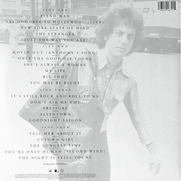 Billy Joel - Greatest Hits Volume I & II - 2LP