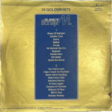 Boney M. - The Magic Of (20 Golden Hits) - LP (Used Vinyl)
