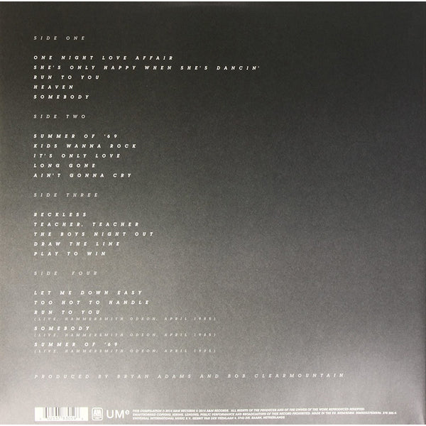 Bryan Adams - Reckless - LP. Shop now online in UAE