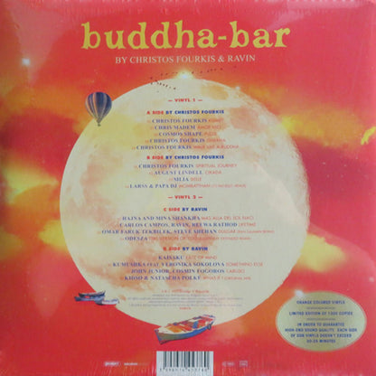 Buddha Bar - By Christos Fourkis & Ravin (Limited Edition Orange Vinyl) - 2LP