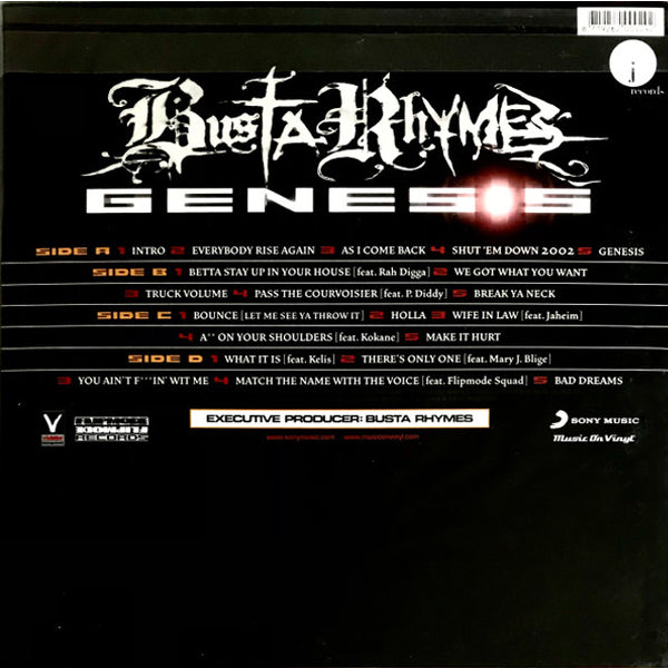 Busta Rhymes - Genesis - 2LP