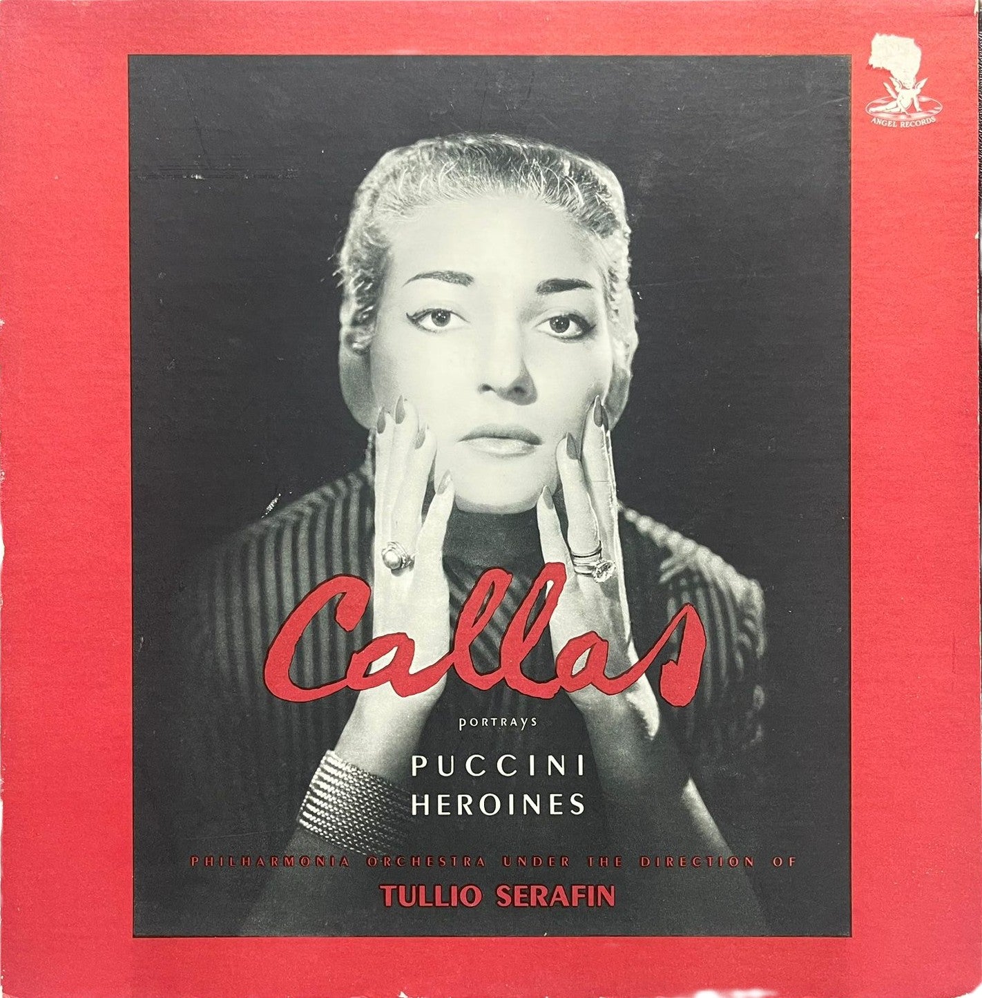 Callas - Philharmonia Orchestra Under The Direction Of Tullio Serafin - Callas Portrays Puccini Heroines - LP (Used Vinyl)