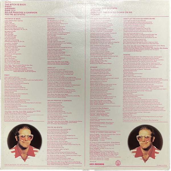 Elton John - Caribou - LP (Used Vinyl)