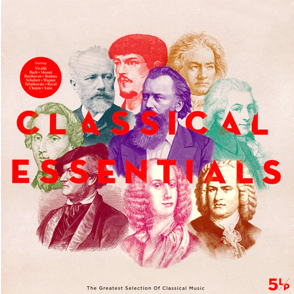 Various - Classical Essentials - 5LP. Now available online in UAE