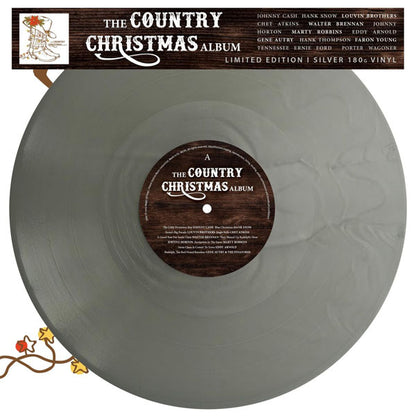 Various Artist - The Country Christmas Album (Limited Edition Silver Vinyl) - LP