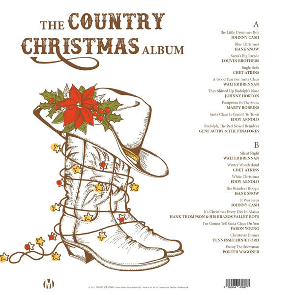Various Artist - The Country Christmas Album (Limited Edition Silver Vinyl) - LP