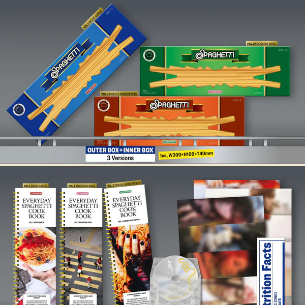 LE SSERAFIM - 1st Single Album [SPAGHETTI]  - CD