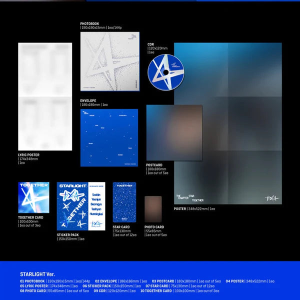 TOMORROW X TOGETHER - 4th Full Album [The Star Chapter : TOGETHER]